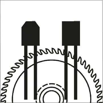 치형 - 마름모꼴 납작한 치형